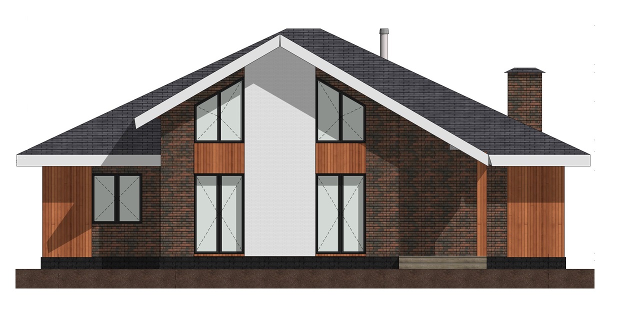 Индивидуальный жилой дом 12 х 13 метров