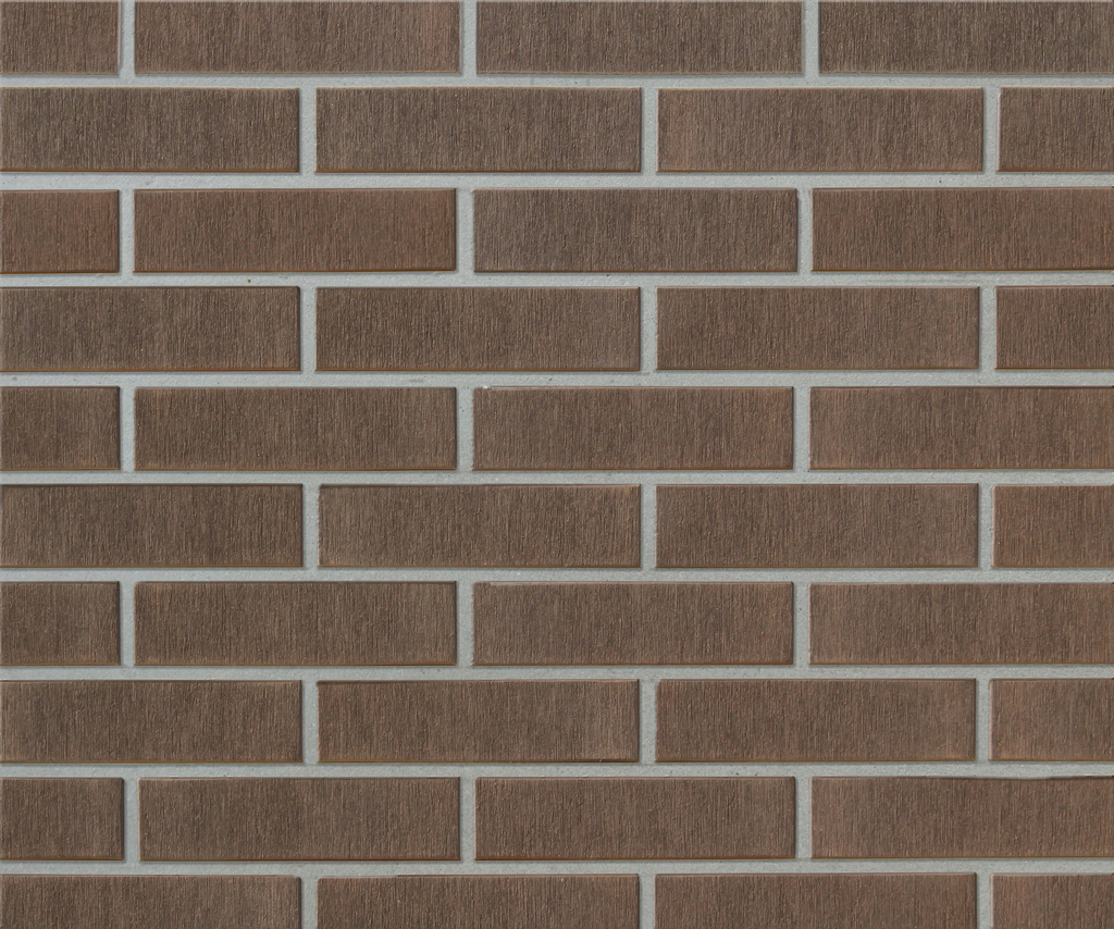 Облицовочная керамическая неглазурованная плитка Asais Brunis штриховая коричневый 250x10x65