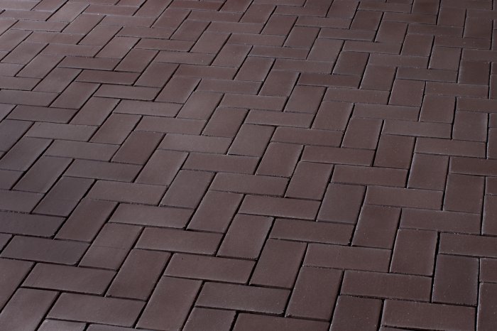 Клинкер тротуарный Шоколад (200х100х52) ГОСТ 32311-2012