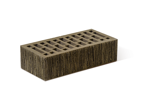 Керамический лицевой кирпич пустотелый одинарный, тростник, Британия 1 НФ ГОСТ 530-2012