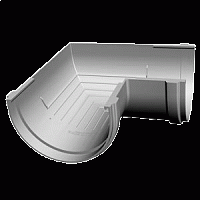 Угловой элемент желоба 90 гр универсальный Docke Premium
