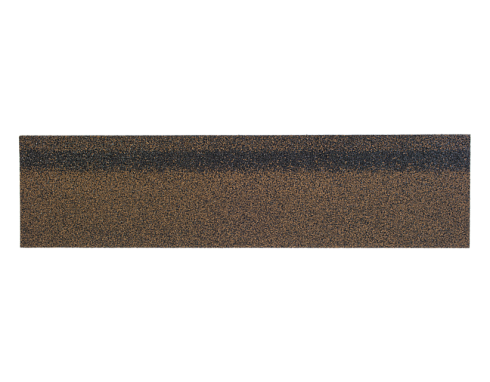 Коньково-карнизная черепица Коричневый Микс (серия Финская)