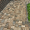 Оформление дорожек тротуарной плиткой  фирмы "Ландшафт"