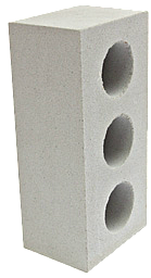Кирпич силикатный белый облицовочный пустотелый 1,4 НФ, М 175-200 (пресс немецкий)