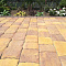 Оформление дорожек тротуарной плиткой  фирмы "Ландшафт"