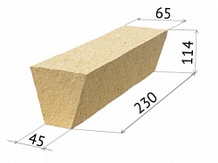 Шамотный кирпич печной ША-45
