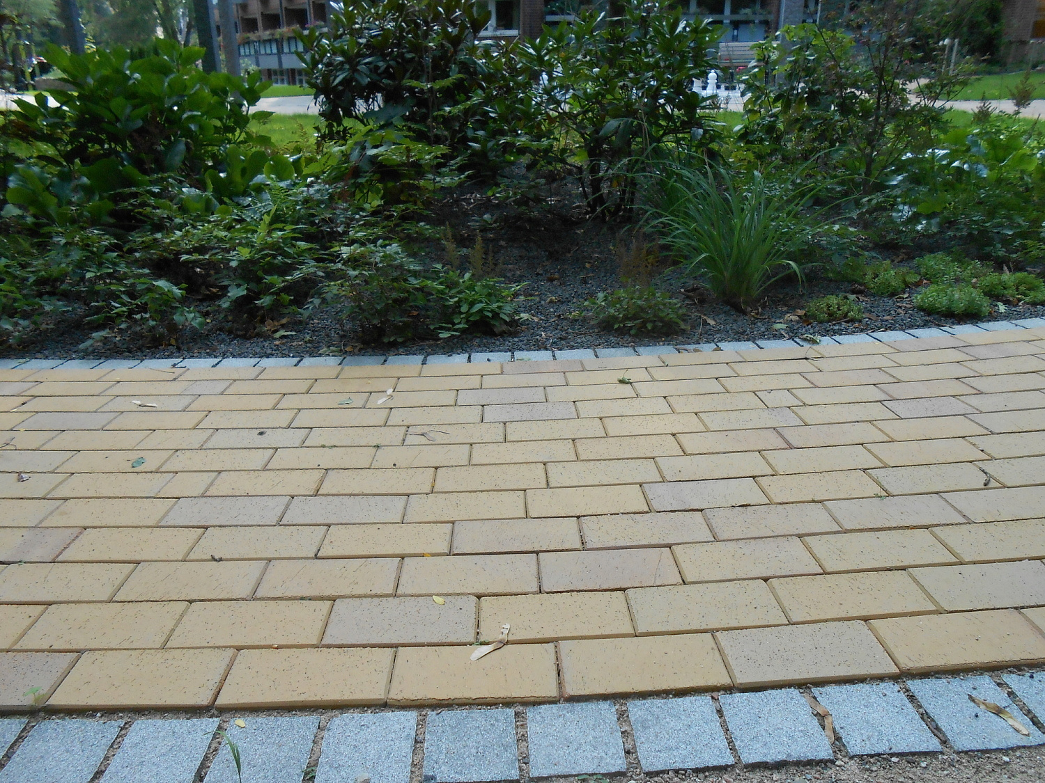 Фото клинкерной брусчатки. Кирпич тротуарный для замощения (Lode)