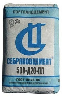 Цемент М500, 43кг