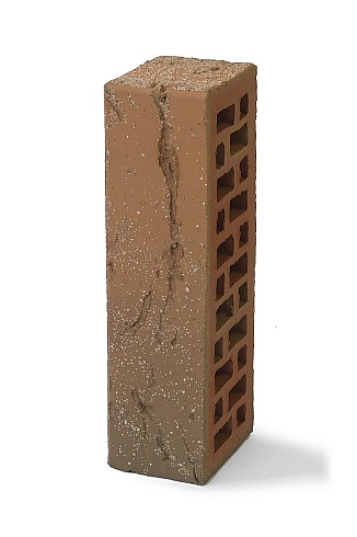 Керамический облицовочный кирпич пустотелый Баварская кладка Кора дуба с песком 0,7 НФ
