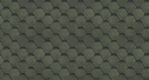 Гибкая черепица Соната зеленая (финская коллекция) Технониколь