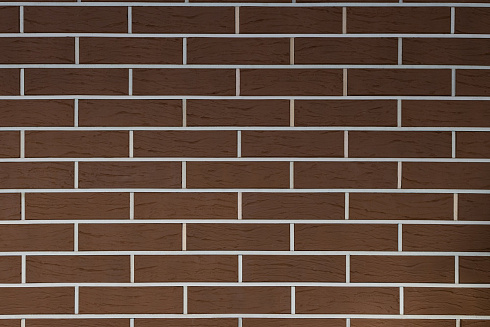 Керамический кирпич облицовочный. Шоколад (бархат) 1.4 NF