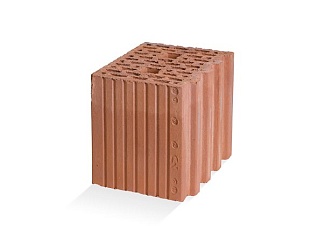 Блок керамический POROMAX -250 1/2 D (доборный) 5,7 НФ ГОСТ 530-2012 (поризованный)