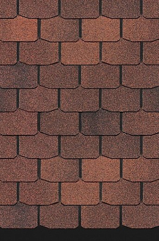 Гибкая черепица ЦЮРИХ КОФЕ DOCKE PIE PREMIUM