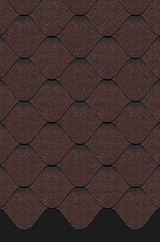 Гибкая черепица НИЦЦА КАКАО Docke PIE PREMIUM 