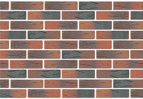 Кирпич керамический лицевой 1НФ Прованс-Бунт руст