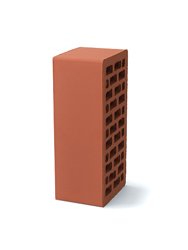 Керамический облицовочный кирпич пустотелый полуторный гладкий Красный 1,4 НФ ГОСТ 530-2012