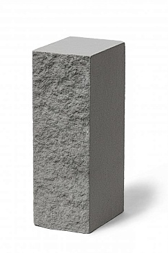 Кирпич серый(дымчатый) облицовочный силикатный полнотелый колотый 1,4 НФ, М 150