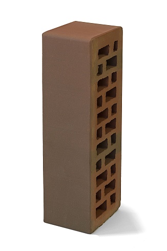 Керамический облицовочный кирпич пустотелый гладкий Баварская кладка 0,7 НФ 
