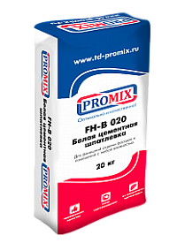 Белая цементная шпатлевка FH-B 020